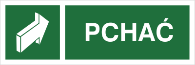 Znak pchać (112-01)