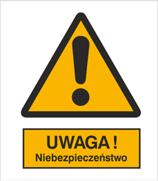 Znaki ostrzegawcze