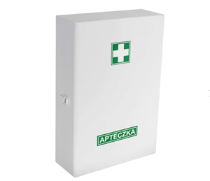 Metalowa Apteczka A500 zamykana klipsem