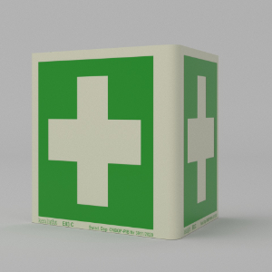 Wysięgnik przestrzenny frezowany „PIERWSZA POMOC MEDYCZNA”