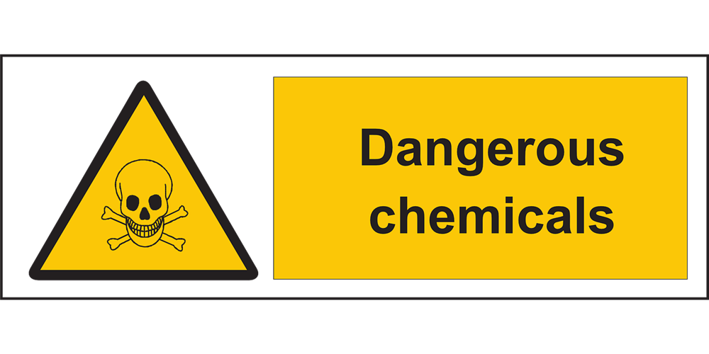 Piktogram ostrzegający przed groźnymi chemikaliami
