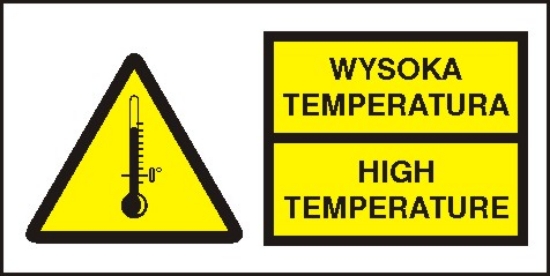 Ostrzeżenie przed wysoką temperaturą