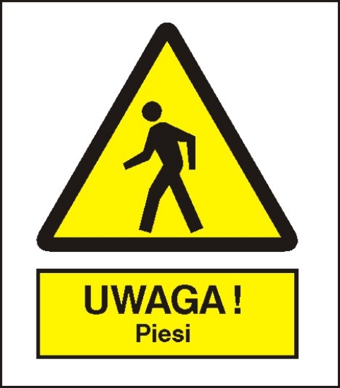 Ostrzeżenie przed pieszymi