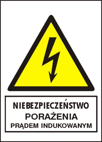 Niebezpieczeństwo porażenia prądem indukowanym