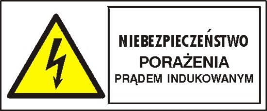 Niebezpieczeństwo porażenia prądem indukowanym