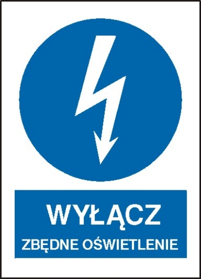 Wyłącz zbędne oświetlenie