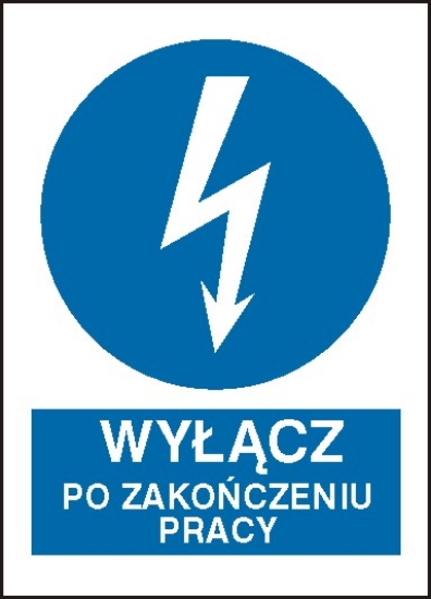 Wyłącz po zakończeniu pracy