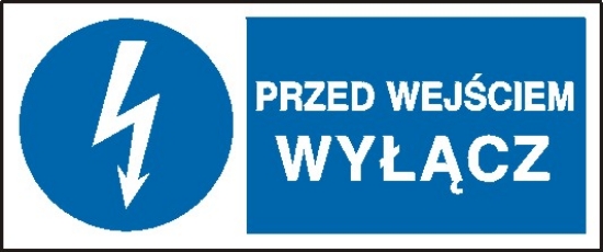Przed wyjściem wyłącz