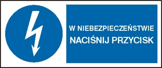 W niebezpieczeństwie naciśnij przycisk