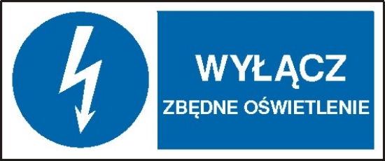 Wyłącz zbędne oświetlenie