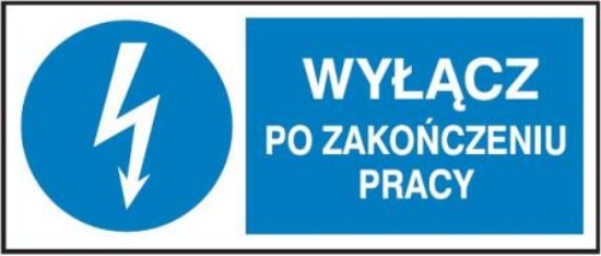 Wyłącz po zakończeniu pracy
