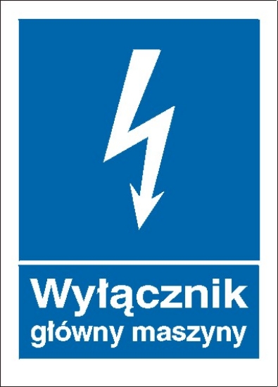 Wyłącznik główny maszyny