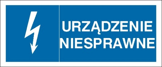 Urządzenie niesprawne