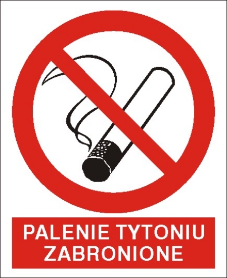 Palenie tytoniu zabronione