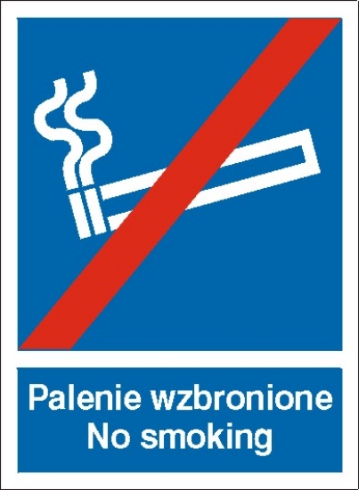 Palenie wzbronione No smoking