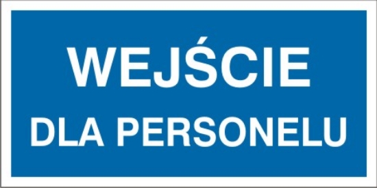Wejście dla personelu