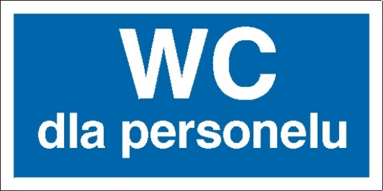 WC dla personelu