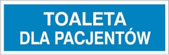 Toaleta dla pacjentów
