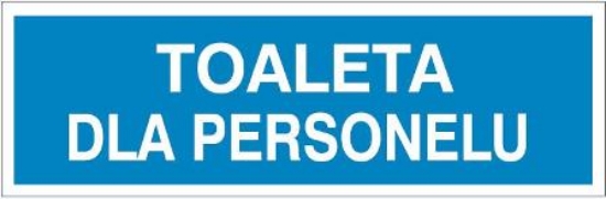 Toaleta dla personelu