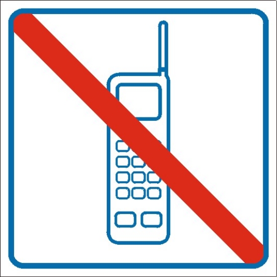 Zakaz używania telefonów komórkowych