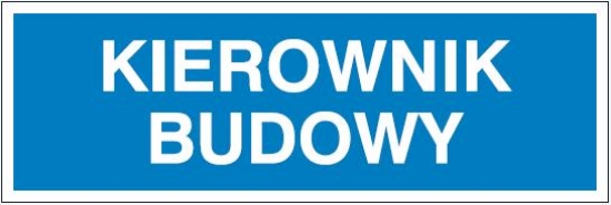 Kierownik budowy