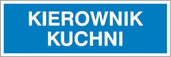 Kierownik kuchni