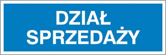 Dział sprzedaży