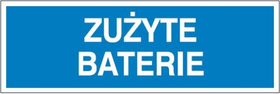 Zużyte baterie