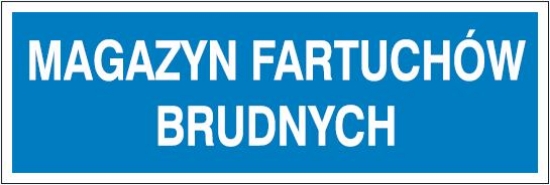 Magazyn fartuchów brudnych