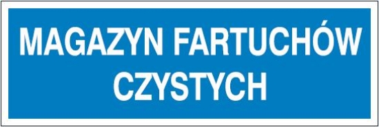 Magazyn fartuchów czystych