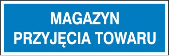 Magazyn przyjęcia towaru