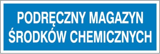 Podręczny magazyn śrdoków chemicznych