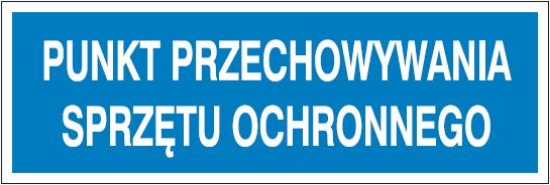 Punkt przechowywania sprzętu ochronnego