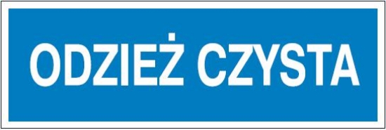Odzież czysta