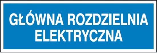 Główna rozdzielnia elektryczna