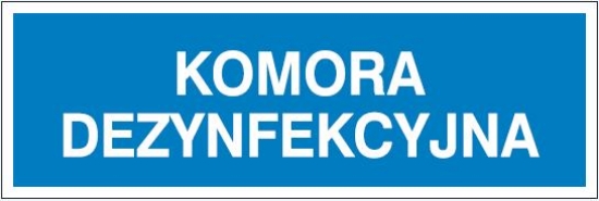 Komora dezynfekcyjna