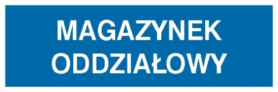 Magazynek oddziałowy