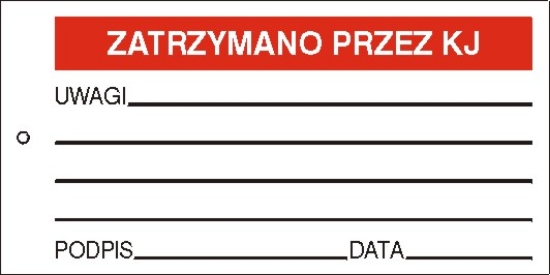 Zatrzymano przez KJ