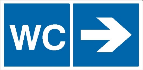 WC (kierunek w prawo)