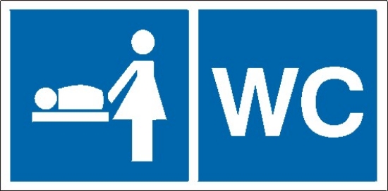 Przewijalnia dzieci, WC