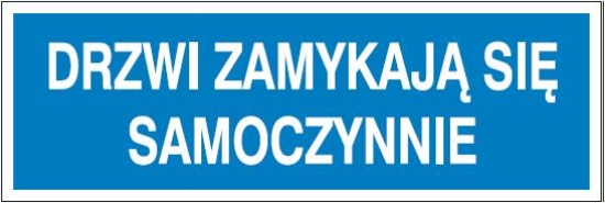 Drzwi zamykają się samoczynnie