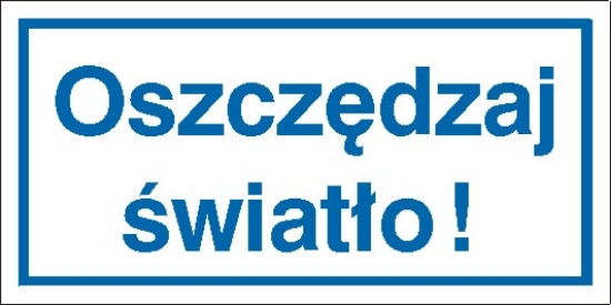 Oszczędzaj światło