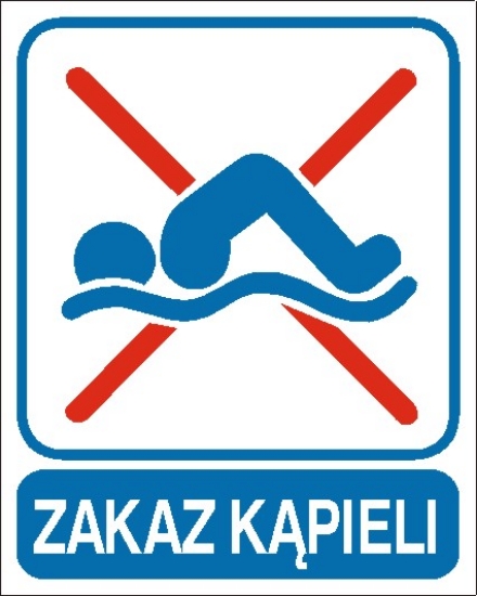 Zakaz kąpieli