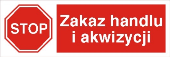 Zakaz handlu i akwizycji