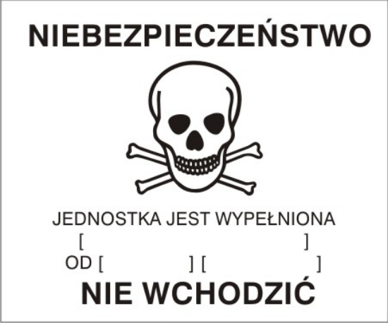 Ostrzeżenie o gazowaniu