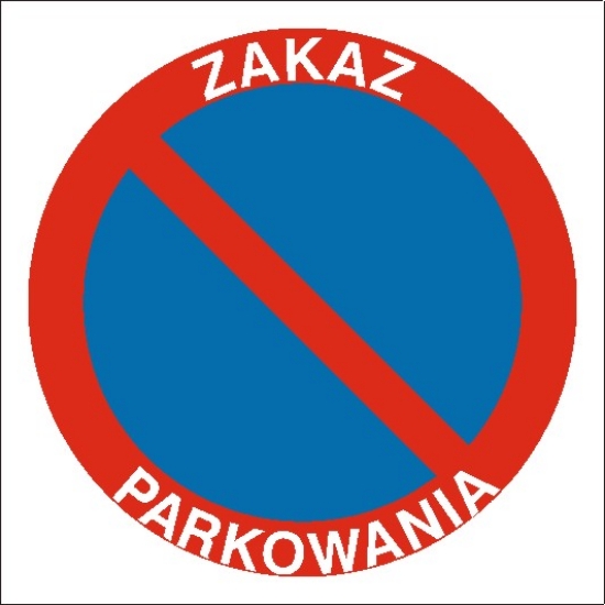 Zakaz parkowania