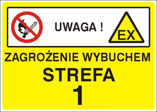 Zagrożnie wybuchem. Strefa 1