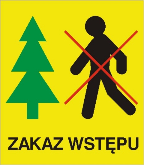 Zakaz wstępu do lasu