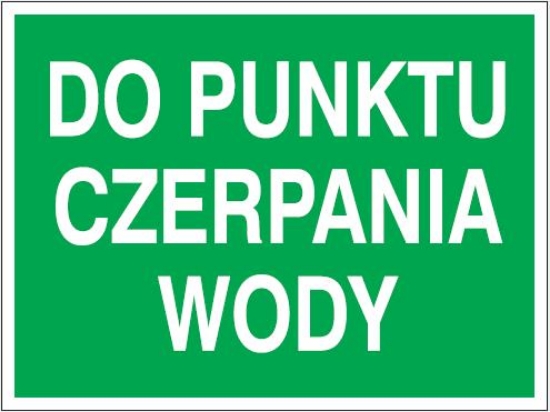Do punktu czerpania wody