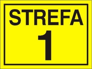Obrazek dla kategorii Znak Strefa 1 (828-11)